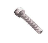 1/5/10 Uds Hilo Fino M3 M4 M5 M6 M8 M10 M12 DIN912 304 A2-70 Tornillo De Cabeza Hexagonal Allen Acero Inoxidable(6mm,10pcs M4 pitch 0.5)