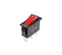 1/5/10 Uds interruptor basculante ON-OFF-ON 2 posiciones 3 pines equipo eléctrico con potencia de luz 16A 20A(Red light 2500W,10pcs)