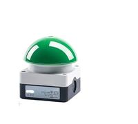 1/5/10 unidades Interruptor de botón de cabeza grande IP67 FAK - R/KC11/I 1NO+1NC Parada de emergencia, rearme automático, pulsador de pie(Green Self-Reset,10 Pcs,2NO)