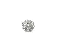 1/5/10pcs For Women, Crystal Detachable Clip On para manualidades, bodas(1.7cm,10pcs)