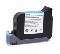 1 5 10pcs JS12 JS12M Cartucho de tinta compatible con la impresora de mano Eco Solvent 600 PPI Código de fecha 12. Codador de inyección de tinta de 7 mm de recarga no encriptada(JS12--Black--1pcs)