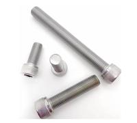 1/5/20 uds. Tornillos de cabeza cilíndrica con rosca fina DIN912 M3 M4 M5 M6 M8 M10 M12 de acero inoxidable 304 A2 con cabeza Allen hexagonal y casquillo hexagonal.(20mm,10pcs M6 pitch 0.75)