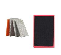 1-5 almohadillas de pulido manual diamante reemplazables for azulejos, vidrio, piedra y cerámica. Bloque abrasivo for pulir. Disco lijado. Herramientas(Kit 5Pcs)