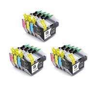 1-5 Cartuchos de Tinta LC472 LC472XL 472 compatibles con impresoras a Color Brother MFC-J2340DW, J3540DW y J3940DW.(LC472XL-3set)