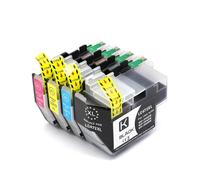 1-5 Cartuchos de Tinta LC472 LC472XL 472 compatibles con impresoras a Color Brother MFC-J2340DW, J3540DW y J3940DW.(LC472XL-1set)