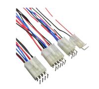1/5 conjuntos 2/4/6/8/10/12/14/16/18/20/22/24 pines 5557 5569 carcasa de goma conector macho hembra acoplamiento de 4,2 mm conector de cableado (20p macho hembra, 1 S)