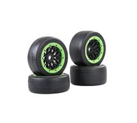 1/5 escala trasera trasera súper agarre de ruedas de neumáticos de carreras de neumáticos de carreras compatibles con rovan 5b ss buggy y similar 1 5 RC Cars actualizando Piezas de actualización(Front