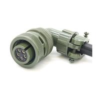 1/5 juegos 5 pines serie MS5015 aviación militar macho hembra MS3106A-14S-5S/P conector acodado recto MS5015 MS3102(Color:5p Female-02,Size:1 set)