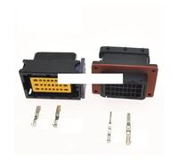 1-5 juegos de conector Ecu automotriz de 24 pines, enchufe FCI Pcb, carcasa de plástico resistente al agua, enchufe macho 211PC249S0005 211PL249S0023 (Color : Male Female Set, Size : 2Sets)