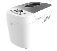Cecotec Panificadora Bread&Co 1500 PerfectCook. 850 W, 1,5 Kg, 15 Programas, 15 horas programables, 2 Resistencias, Cubeta apta para lavavajillas, Recetario