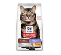 Hill's Science Plan Pienso para gatos Hairball y Perfect Coat Adulto Pollo 1,5 kg