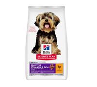 Hill's Science Plan Pienso seco perro adulto Sensitive Stomach Skin Small & Mini pollo - Saco de 1,5 Kg