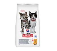 Hills Science Plan Sterilised Kitten Alimento Seco Gatitos Sabor Pollo - Saco de 1,5 Kg