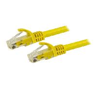 1.5 M CAT6 CABLE YELLOW SNAGLESS - 24 AWG COPPER WI RE N6PATC150CMYL