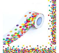 1.5 m para tablón de anuncios, decoración de tablero de anuncios, papel colorido, papel para anuncios, fronteras adhesivas