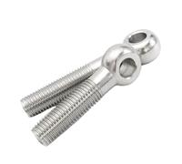 1-5 Piezas GB798 304 Perno de Enlace Anillo Acero Inoxidable Tornillo Ojo pez con Orificio Deslizante M5-M16(M10x120 2pcs)