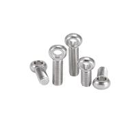 1~5 piezas M5 M6 M8 M10 M12 304 Perno de enlace de anillo de acero inoxidable Tornillo de ojo de pez Tornillo de orificio deslizante GB798 Pernos de anclaje articulados(M10x130mm-HT-1pcs)