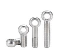 1~5 piezas M5 M6 M8 M10 M12 Pernos de anclaje articulados de acero inoxidable 304 con anillo de unión, ojo de pez, orificio deslizante y tornillo.(M12x40mm-FT-1pcs)