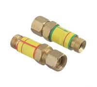 1 5 pulgadas oxígeno y acetileno válvula de retención Flashback pararrayos accesorios de soldadura para operación segura