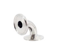 1.5"TC 90 Degree Elbow Reduced 3/4"(19.05mm) OD 5/8"(15.88mm) ID Tubing Stainless Steel 304 Homebrew YZWRWRMKTB