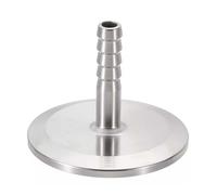 1.5" Tri Clamp To 6/8/10/12/16/19/25/32/38mm OD Hose Barb Adapter Hose Tail 304 Stainless Steel,Ferrule 50.5mm,16mm OD Barb