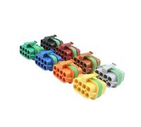 1/5 Uds 1518202 Conector Impermeable de 8 Agujeros Tipo automotriz de 8 Colores DJ7085A-2.8-21 8PIN 8P DJ7085A Rojo Verde Amarillo Azul(1518204 8P,5pcs)