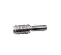 1/5 Uds 304 A2 adaptador de rosca acero inoxidable M3 M4 M5 M6 M8 M10 M12 M14 M16 a M20 tornillo transferencia doble cabeza(5pcs M6x10-M8x10)