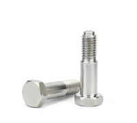 1-5 uds 304 pernos con bisagras de acero inoxidable GB27 tornillos de hombro con conector hexagonal exterior M6 M8 M10 M12 M16 M20 M24(M24x60mm 1pc)