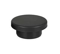1-5 Uds Agujero Interior 85-200mm Tapones De Goma Silicona Negro Tapa Final Insertos Tubo Sellado Tapón Tipo T(105MM (INNER HOLE)_1 PCS)