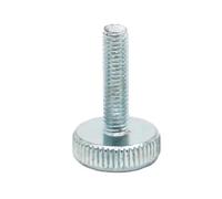 1-5 Uds M3 M4 M5 M6 M8 M10 Cabeza Plana Moleteada Apretar A Mano Tornillo De Pulgar Cortina Pared Vidrio Ajustar Sin Herramientas GB835 DIN653(10mm,M3 5pcs)