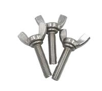 1-5 uds M3 M4 M5 M6 M8 M10 DIN316 tornillos de apriete manual tornillo de mariposa tornillo de pulgar A2-70 acero inoxidable 304/acero negro(Stainless 304,16MM_M3 5PCS)