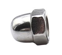 1-5 Uds M3 M4 M5 M6 M8 M10 M12 M14 M16 M18 M20 M22 M24 304 Tuercas De Bellota Acero Inoxidable Cabeza Cúpula Tuerca Decorativa Extremo Cerrado(M18 x 1pc)