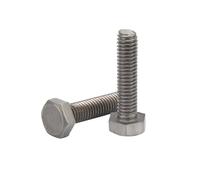 1/5 Uds métrico M2.5 M3 M4 M5 M6 M8 M10 M12 M14 M16 titanio puro TA2 exterior hexagonal cabeza hexagonal tornillo longitud 5~100mm(70mm,1pc M14)