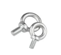 1-5 uds perno de ojo galvanizado tornillos elevación marinos anillo orificio for Cable cuerda M6-M20 pernos acero inoxidable)(M8x30 (2Pcs))