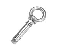 1-5 unidades de pernos de ojo de expansión M6 M8 M10 M12 con tuerca de ojo y tornillo con anillo, pernos de anclaje de acero inoxidable 304 sin tratar.(M12 x 120 2Pcs)