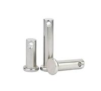 1-5 unidades M3-M20 acero inoxidable 304 pasadores cilíndricos con cabeza plana y agujero transversal, M3x60mm(5pcs)