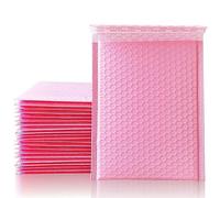 1-50 Piezas Sobres De Burbujas Autoadhesivos Sobres Acolchados Sobres De Envío Impermeables Sobres De Burbujas para Embalaje De Correo-Rosa 50 Piezas-11 * 13 Cm