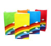 1 /50 Uds Bolsa Papel Kraft 13X8X24 Cm Color Aleatorio