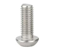 1-50 Uds. Botón Torx De Seis Lóbulos Acero Inoxidable 304 Cabeza Redonda Con Pasador Tornillo Seguridad Antirrobo A Prueba Manipulaciones M3 M4 M5 M6 M8 M10 M12(45mm,1pc M12)