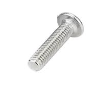 1/50 Uds CM M1.6 M2 .5 M3 a M12 304 enchufe hexagonal de acero inoxidable cabeza oblea súper plana ultrafina tornillo Allen(25mm,50pcs M2.5)