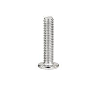 1/50 Uds CM M1.6 M2 .5 M3 M4 M5 M6 M8 M10 M12 304 Enchufe Hexagonal De Acero Inoxidable Tornillo Cabeza Oblea Súper Plano Ultrafino(3mm,50pcs M3)