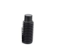 1-50 Uds DIN915 negro Grade12.9 juego de zócalos hexagonales acero tornillo M2.5 M3 M4 M5 M6 M8 M10 M12 M14 M16 perro punto comida perno convexo sin cabeza(12mm,2pcs M12)