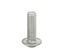 1-50 Uds M2 .5 M3 M4 M5 M6 M8 M10 304 Tornillos De Cabeza Hexagonal Redonda Acero Inoxidable Con Pernos Arandelas(6mm,M6(5pcs))