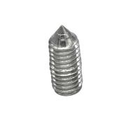 1-50 Uds M2 .5 M3 M4 M5 M6 M8 M10 M12 304 zócalo hexagonal de acero inoxidable con punta cónica tornillo ISO 4027(12mm,M8(10PCS))