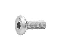 1-50 Uds M2 M3 M4 M5 M6 M8 M10 304 Acero inoxidable gran cabeza hexagonal plana Allen muebles remache tornillo conector junta perno(90mm,5pcs M6)