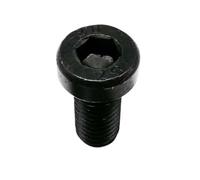 1-50 Uds M4 M5 M6 M8 M10 M12 M16 grado 8,8 acero negro DIN7984 cabeza delgada tornillo hexagonal pernos rosca(M6x10mm 20pcs)