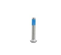 1-50 Uds M4M5M6M8M10M12 cabeza plana de acero inoxidable Hexagonal interno adhesivo circunferencia completa antiaflojamiento tornillo media redonda(5PCS M10X35)