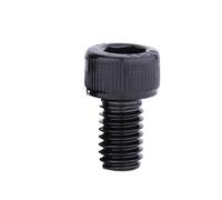 1-50 Uds. Tornillos De Cabeza Hexagonal M2 M2.5 M3 M4 M5 M6 M8 M10 Tornillo Negro Grado 12,9 Tornillos Métricos Perno for Muebles(40mm,M6 (3Pcs))