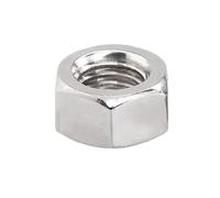 1-50 Uds Tuercas M1 .2 .4 .6 M2 .5 M3 M4 M5 M6 M8 M10 M12-M27 M30 M33 304 Tuerca Hexagonal De Acero Inoxidable DIN934(M30 (1pc))