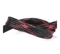1~50M Expandable Cable Sleeve Dia 2/4/6/8/10/12/16mm Tight Braided Insulated Line Protection Wire Wrap Sheath(Pink,12mm,10m)